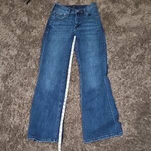Aeropostale Blue Flare Women's Jeans 6 Regular